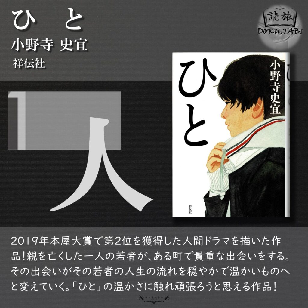 ひと：小野寺史宜