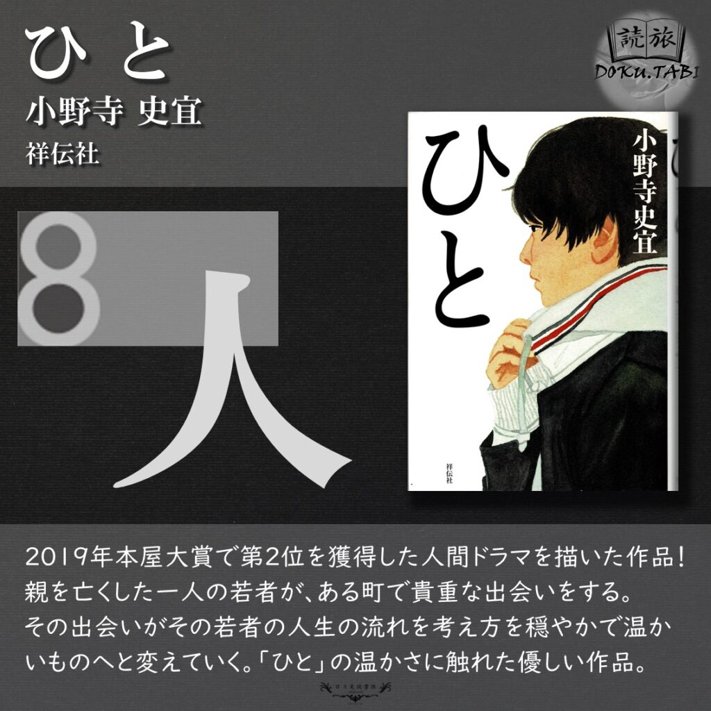 ひと：小野寺史宜
