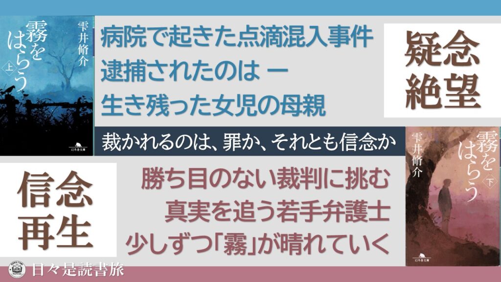霧をはらう：雫井脩介