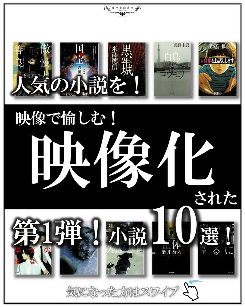 映像化された小説